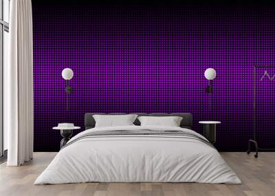 abstract purple dot pattern background Wall mural