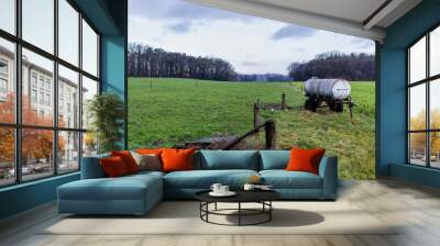 rural autumn meadow Wall mural