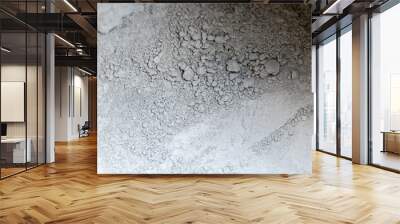 Gray cement powder abstract background Wall mural