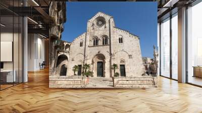 Bitonto (Bari, Puglia, Italy) - Old cathedral in Romanesque styl Wall mural