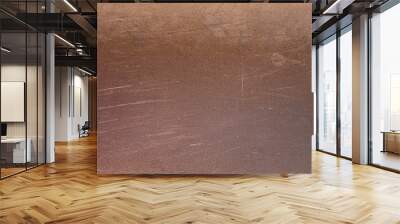 brown rusted steel texture background Wall mural