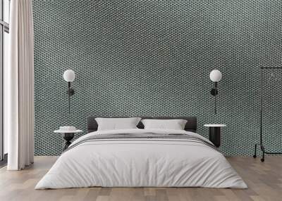 dark green polyester fabric texture background Wall mural