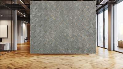 Diamond steel Wall mural