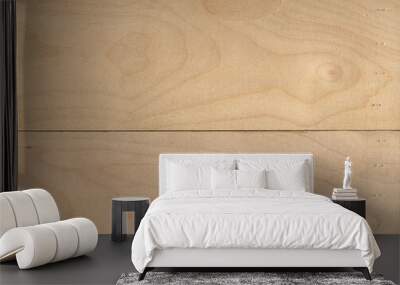 light brown wood texture background Wall mural