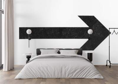 right direction arrow Wall mural