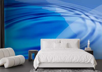 Water waves Wall mural