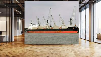 ship in port Wall mural