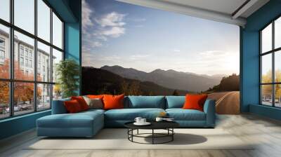 Mountain Road Wall mural