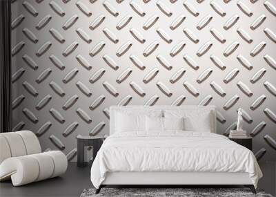 alloy diamond plate metal Wall mural