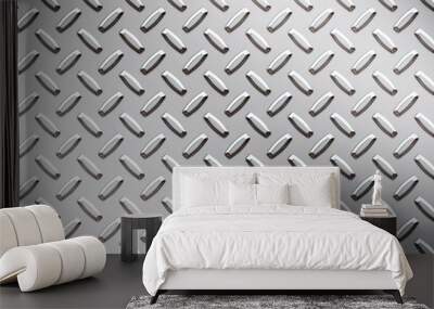 alloy diamond plate metal Wall mural