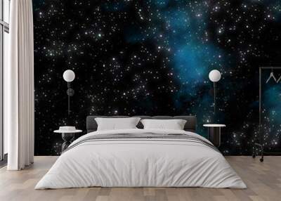 stars in outer space Wall mural