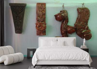 Bangladeshi Soil made Stylish tree Pot Wall mural