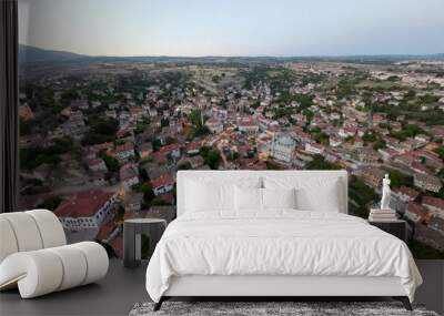 Safranbolu city center and World famous Safranbolu Houses Wall mural