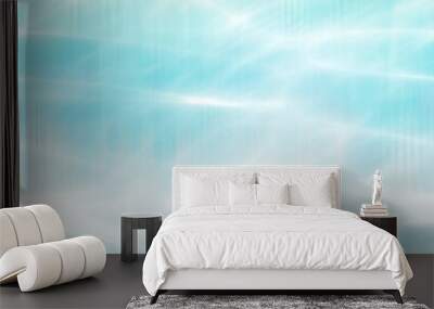 White blue  abstract seamless background Wall mural