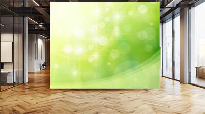 Abstract background green Wall mural