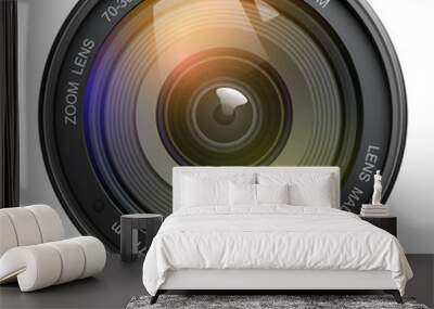 photo lens Wall mural