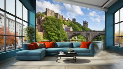 Durham Castle and Cathedral Framwellgate Bridge England Wall mural