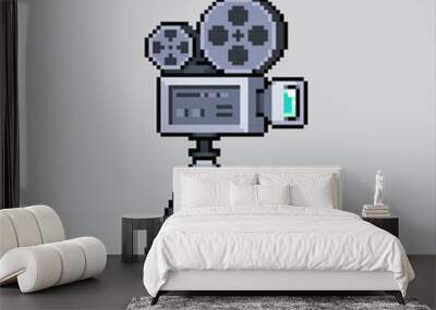 Pixel art illustration Cinema Projector. Pixelated Cinema Projector. Cinema Projector pixelated
for the pixel art game and icon for website and video game. old school retro. Wall mural