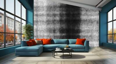 Halftone photocopy texture Wall mural