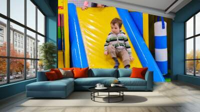 Play kid child fun playground,  young playful. Wall mural