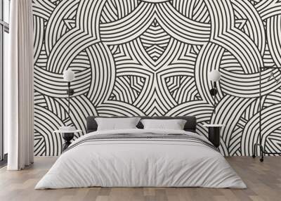 ethnic seamless pattern ornament print design Wall mural