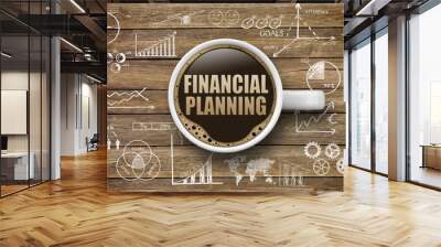 Financial Planning Wall mural