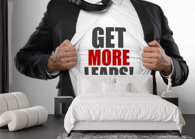 get more leads Wall mural