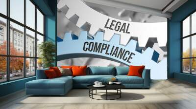 Legal Compliance / Cogwheel Wall mural