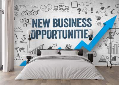 new business opportunities  / Wall / Symbols / Arrow Wall mural