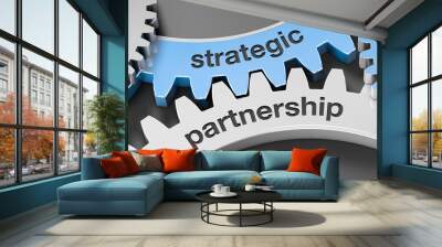 strategic partnership Wall mural