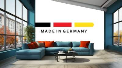 Made in Germany Icon vector illustration Wall mural