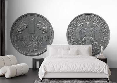 Money series: 1 german mark Wall mural