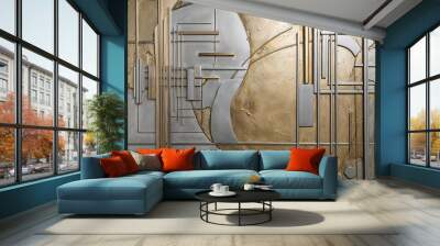 Abstract Geometric Wall Art Wall mural