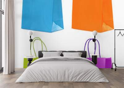 shopping bags Wall mural