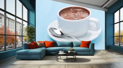 cup of hot chocolate Wall mural