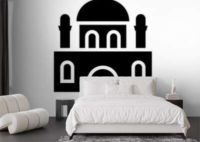 Monastery icon. Monastery symbol design from Religion collection. Wall mural