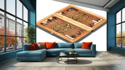 Backgammon board game Wall mural