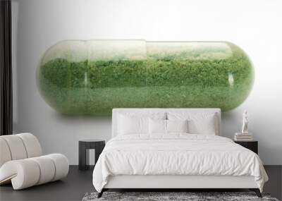 Herbal capsule Wall mural