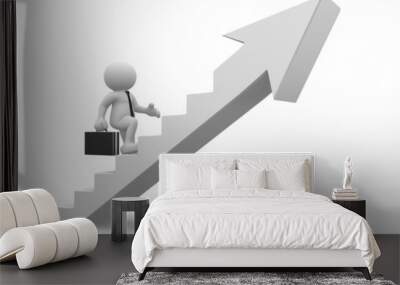 Businessman Wall mural