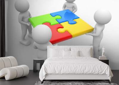 Puzzle Wall mural