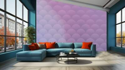 geometric wave pattern Wall mural