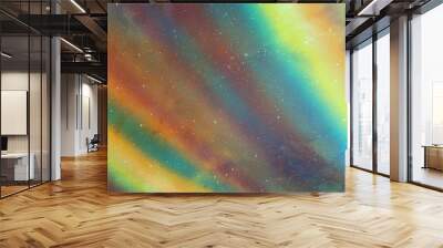 Holi abstract space background Wall mural