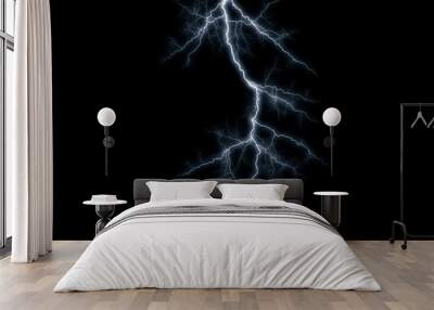 Lightning overlay Wall mural