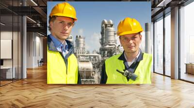 petrochemical engineers Wall mural