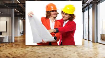 Women engineers Wall mural