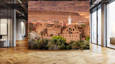 Moroccan village Wall mural