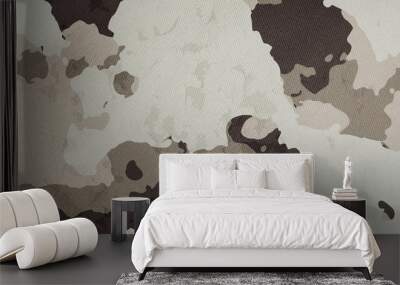 Camouflage pattern cloth texture. Background and texture for design. Wall mural