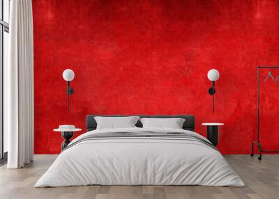 Abstract dirty rustic fire red texture, trend color 2020
 Wall mural