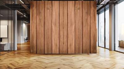 old brown rustic dark grunge wooden texture - wood background banner
 Wall mural