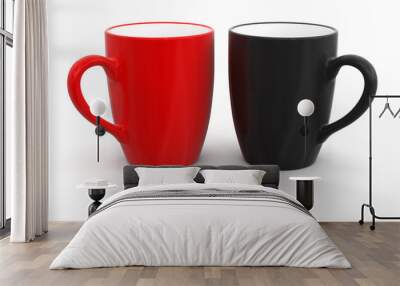 Two Cups (clipping path included) Wall mural